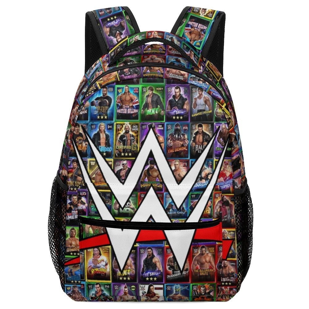WWE WWE Backpack Bookbag Casual Daypack Travel Backpacks for Work Hiking Camping