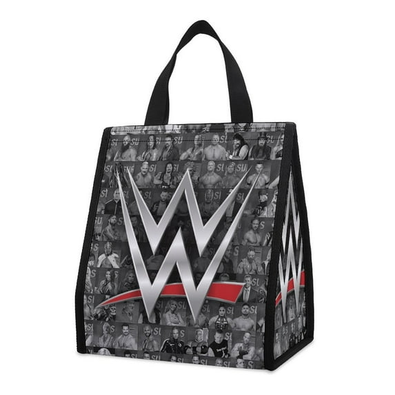 WWE WWE Lunch Bag, Insulated Lunch Bag for Women Men Lunch Box Container Bag Reusable Lunch Tote Bag for Office, Work, Beach, Travel, Picnic
