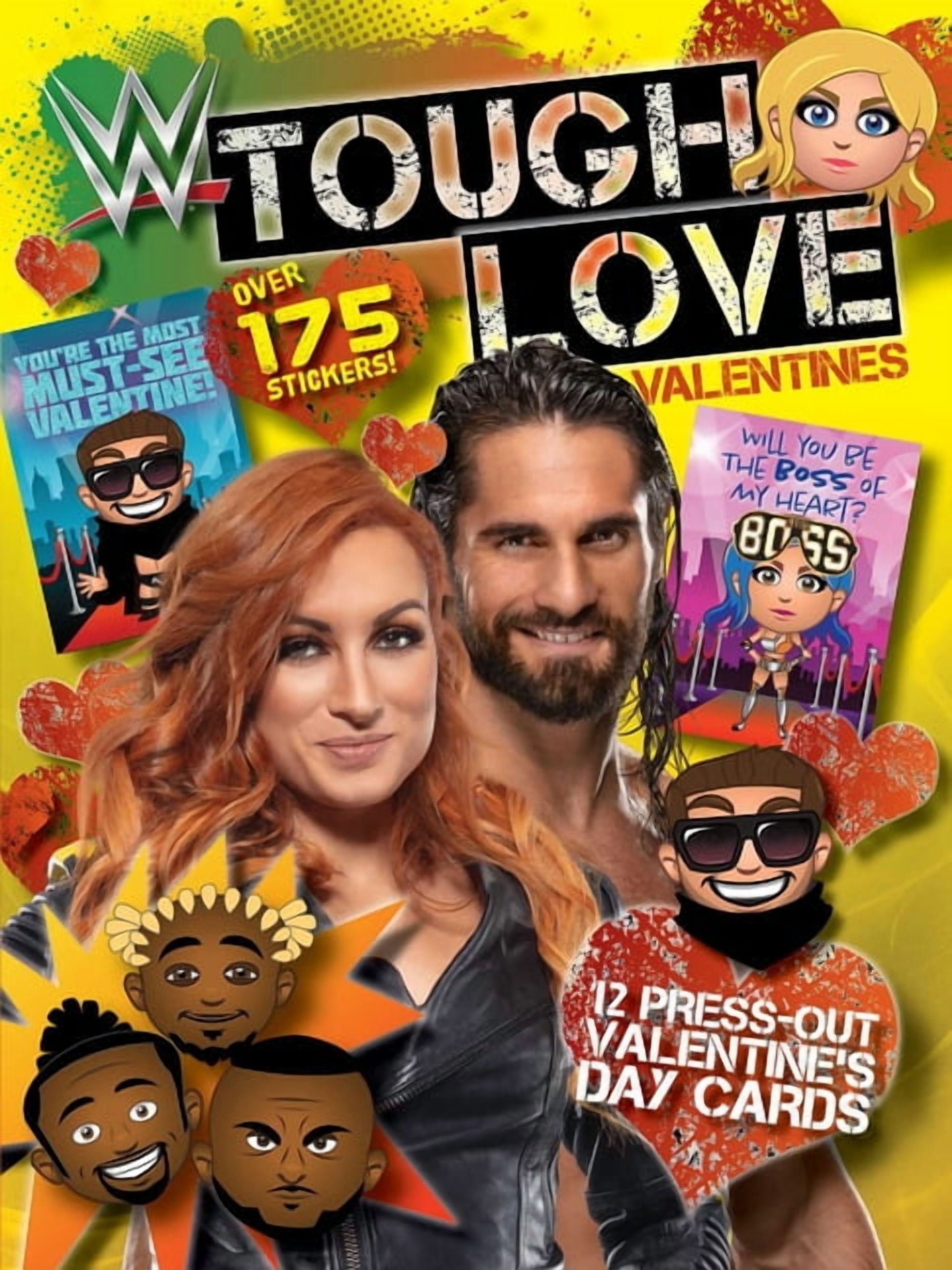 BUZZPOP WWE: WWE Tough Love Valentines (Paperback)