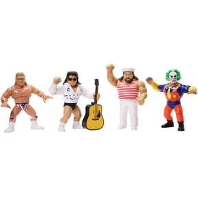 WWE WWF Retro Series DOINK THE CLOWN 4.5" Wrestling Figure Mattel creations