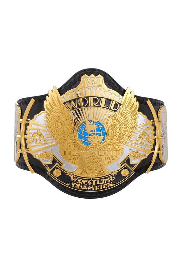 Winged Eagle Dual Plated Championship Replica Title Belt