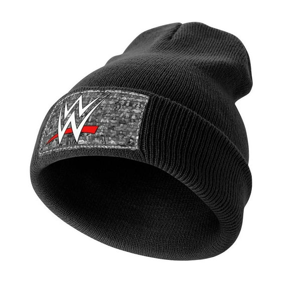 WWE Winter Beanie Hats for Men Women, Warm Cozy Knitted Cuffed Skull Cap