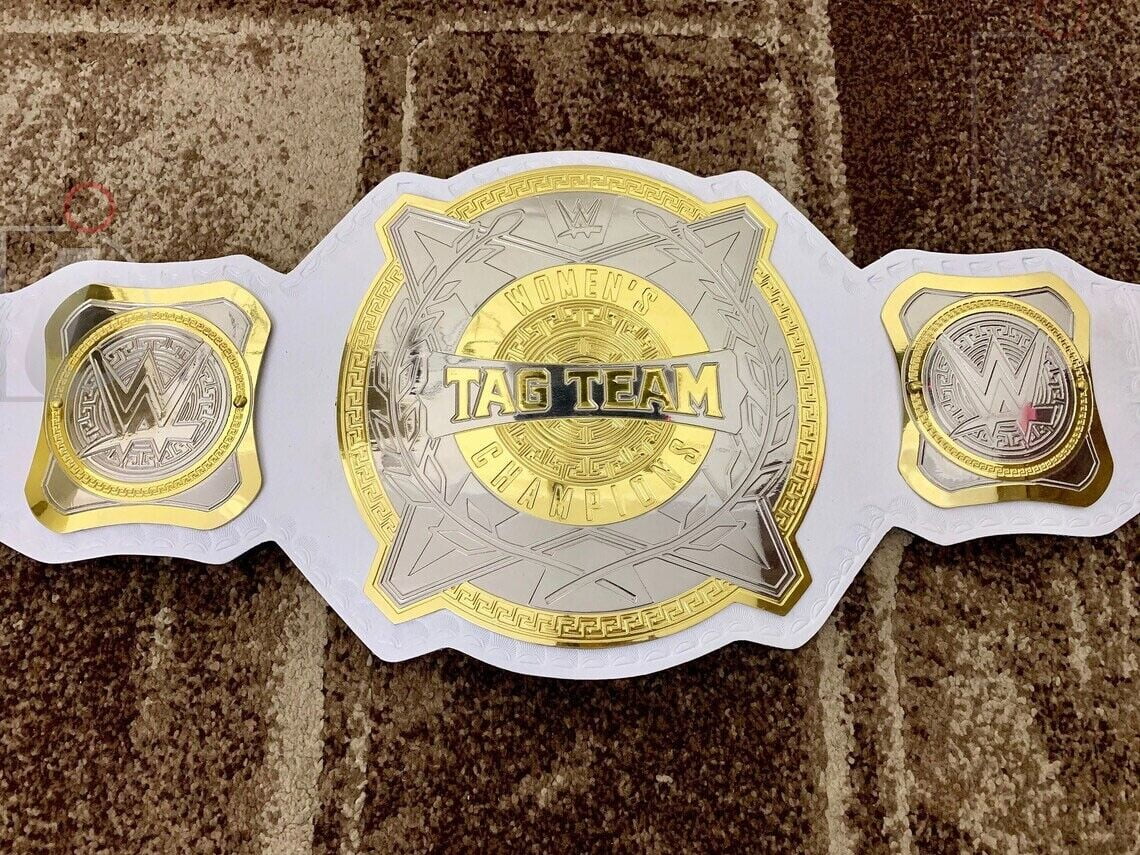 WWE Womens Tag Team Wrestling championship belt Adult size - Walmart.com
