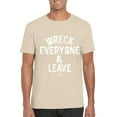 thumbnail image 1 of WWE Wreck Everyone And Leave Funny Roman Reigns Wrestling Unisex T-Shirt, 1 of 3