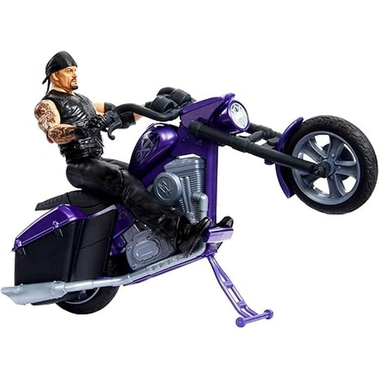 WWE アンダーテイカー&バイク WWE Wrekkin' Boneyard Slamcycle Set Motorcycle & Undertaker