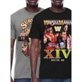 thumbnail image 1 of WWE Wrestle Mania & Survivor Series Men's and Big Men's Graphic T-Shirts 2-Pack Bundle Short Sleeve Tees, Sizes S-3XL, 1 of 7