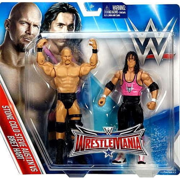 WWE WrestleMania 32 Steve Austin & Bret Hart 2-Pack