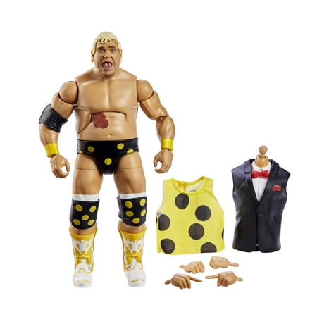 WWE WrestleMania Elite Collection Dusty Rhodes Action Figure with Build-A-Figure Accessories