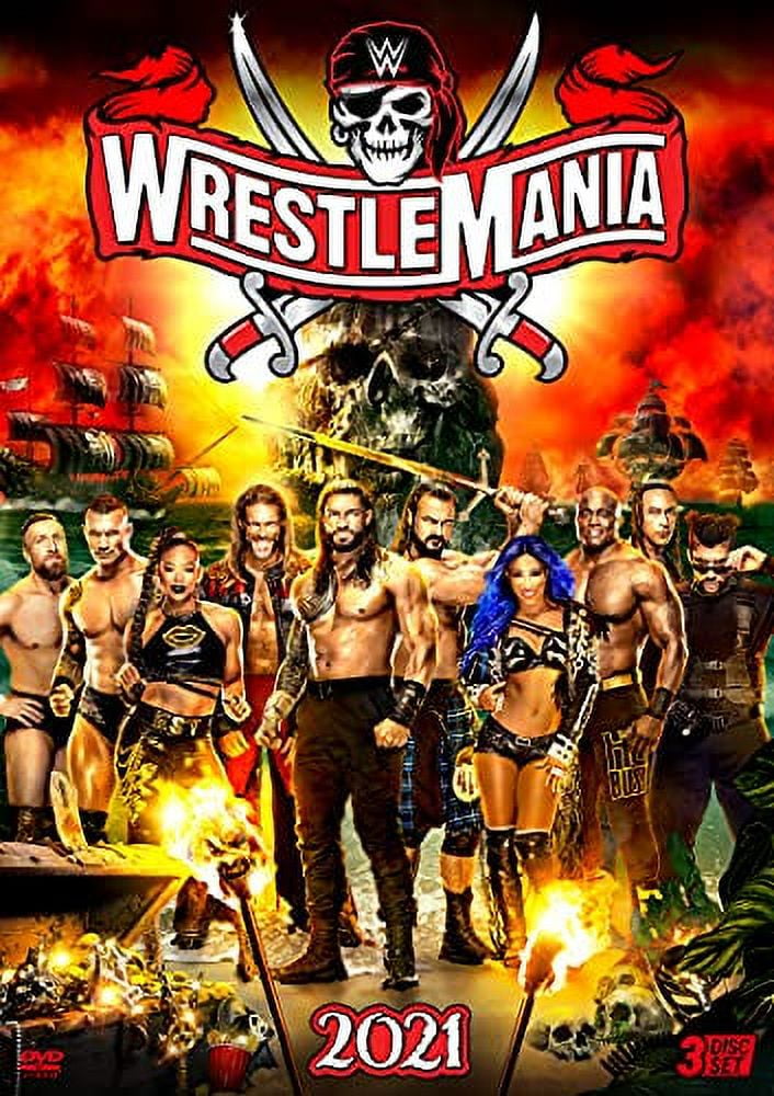 WWE: Wrestlemania 37 Wrestling Movie DVD - Walmart.com