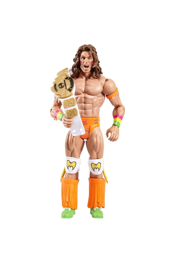 WWE Wrestlemania Ultimate Warrior Figure
