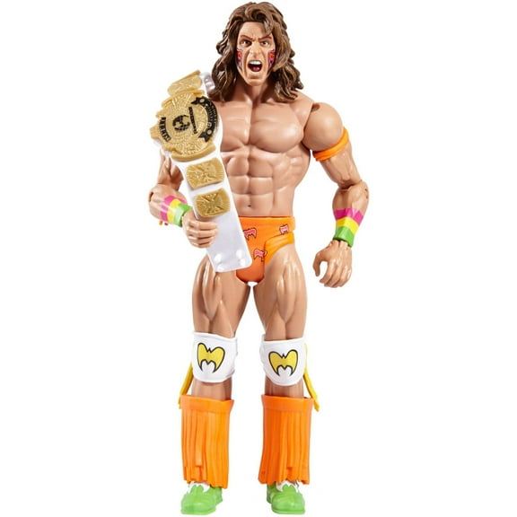 WWE Wrestlemania Ultimate Warrior Figure