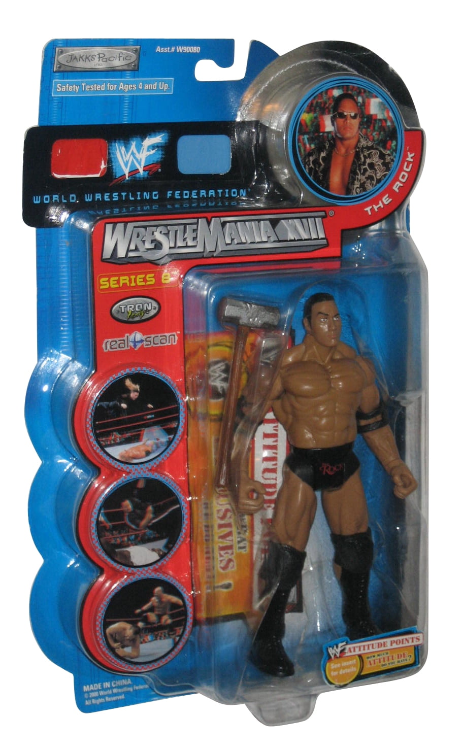 WWE フィギュア ダッドリーボーイズ&ザ・ロック WWF WWE フィギュア