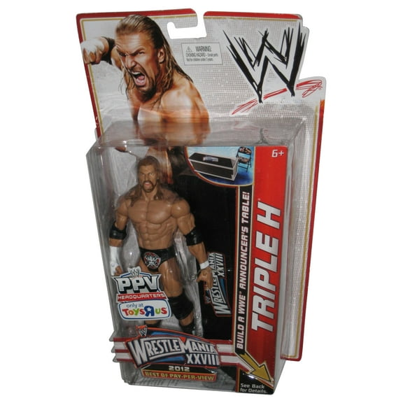 WWE Wrestlemania XXVIII 2012 Best of Pay-Per-View Triple H (2012) Mattel Figure