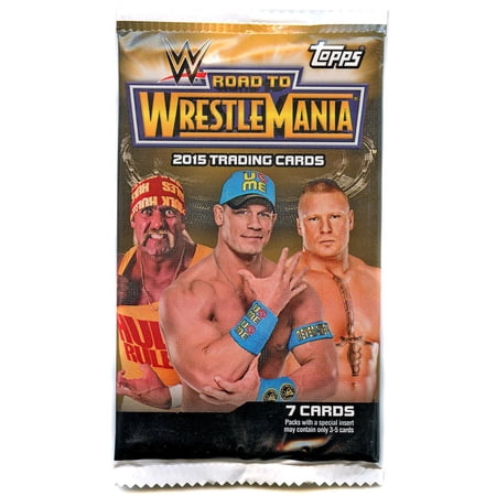 WWE Wrestling 2015 Road to WrestleMania Trading Card Pack