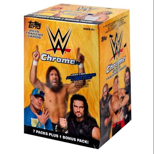 WWE Wrestling 2015 WWE Chrome Trading Card Blaster Box