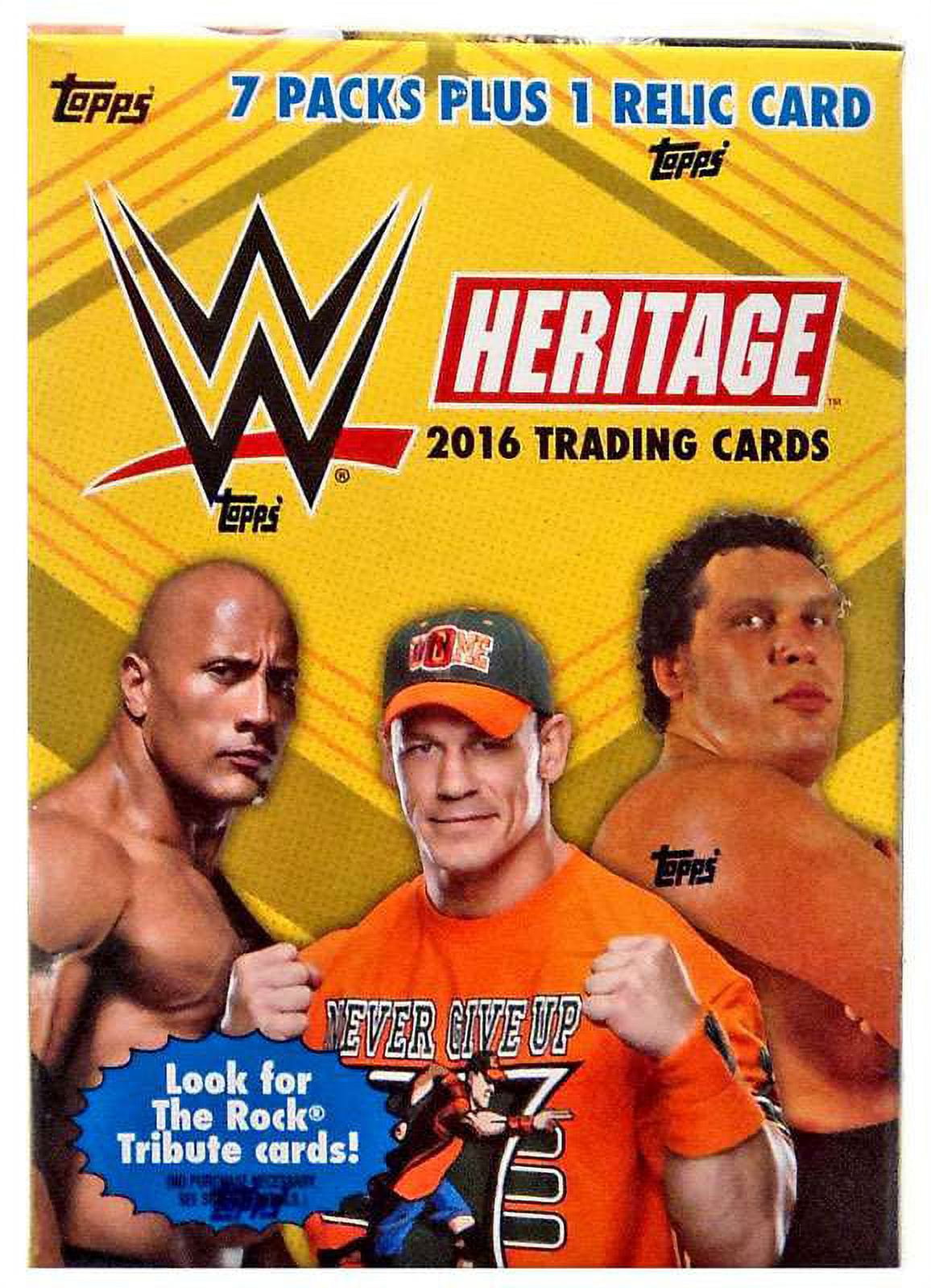 WWE Wrestling 2016 WWE Heritage Trading Card Blaster Box