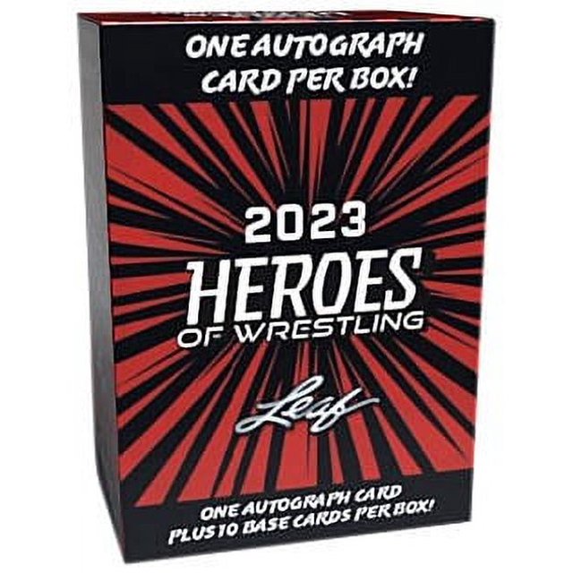 WWE Wrestling 2023 Heroes of Wrestling Trading Card BLASTER Box (1