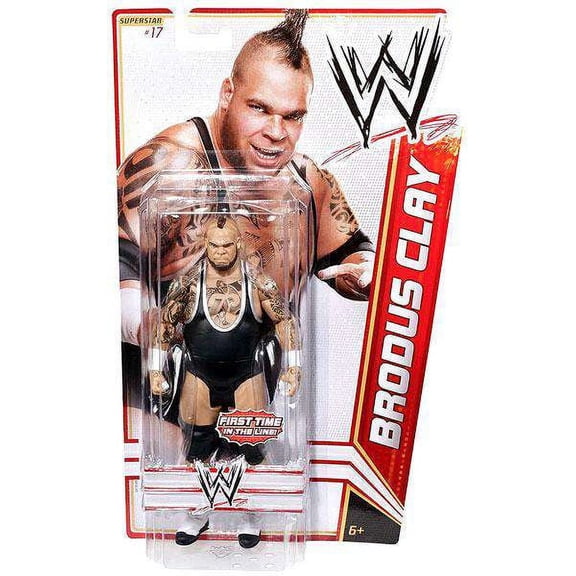 WWE Wrestling Basic Series 15 Brodus Clay Action Figure #17