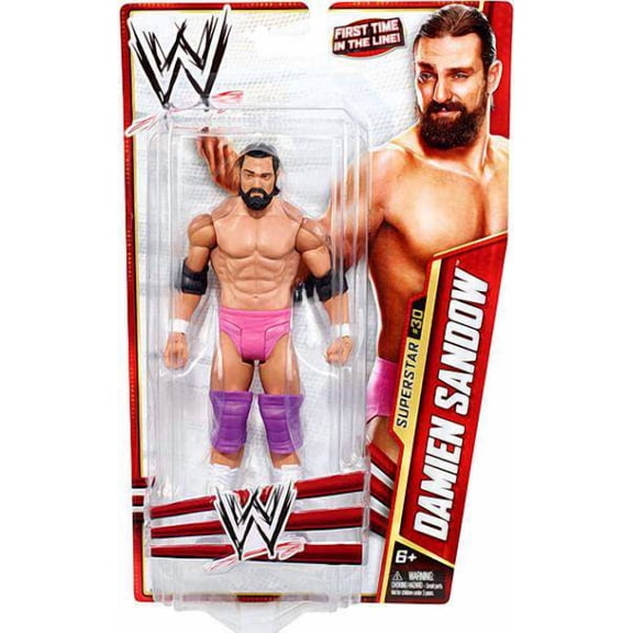 WWE Wrestling Basic Series 28 Damien Sandow Action Figure #30