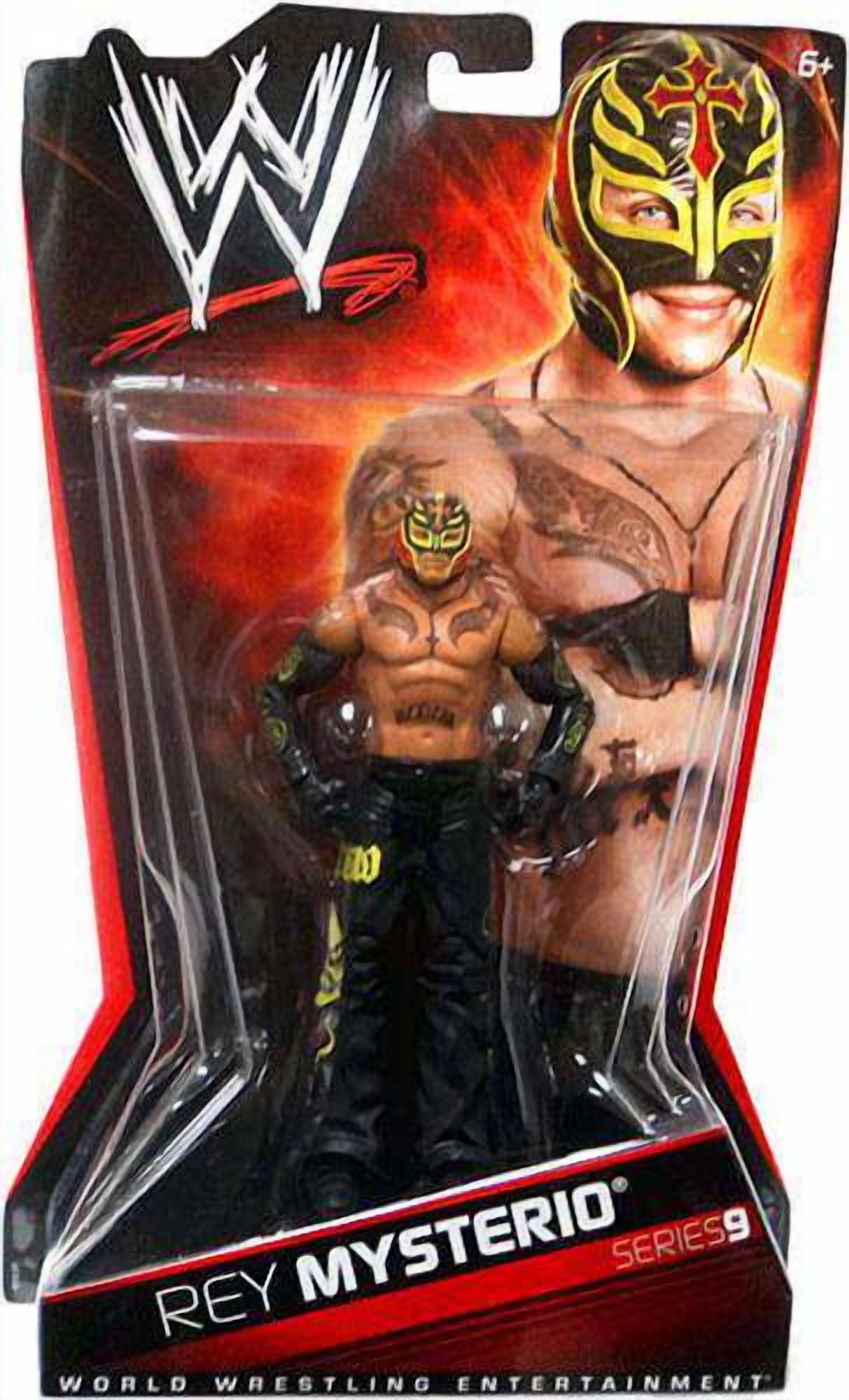 WWE Rey Mysterio 14インチアクションフィギュア Amazon.com: Mattel
