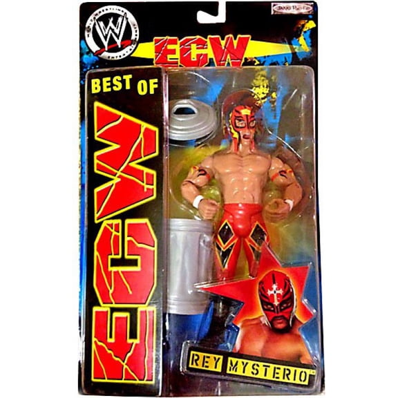 WWE Wrestling Best of ECW Rey Mysterio Action Figure (Red Mask & Pants)