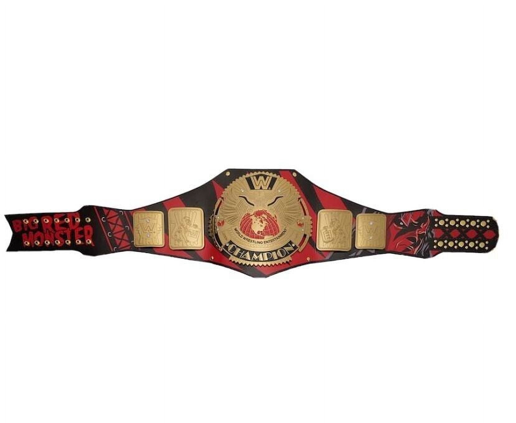 WWE Wrestling Championship Belt Replica14 Years & Up Action Figure Accessories, Cowhide Leather