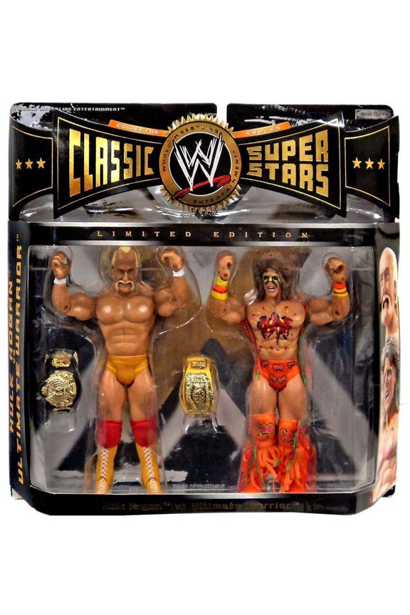 WWE Wrestling Classic Superstars Hulk Hogan & Ultimate Warrior Action Figure 2-Pack