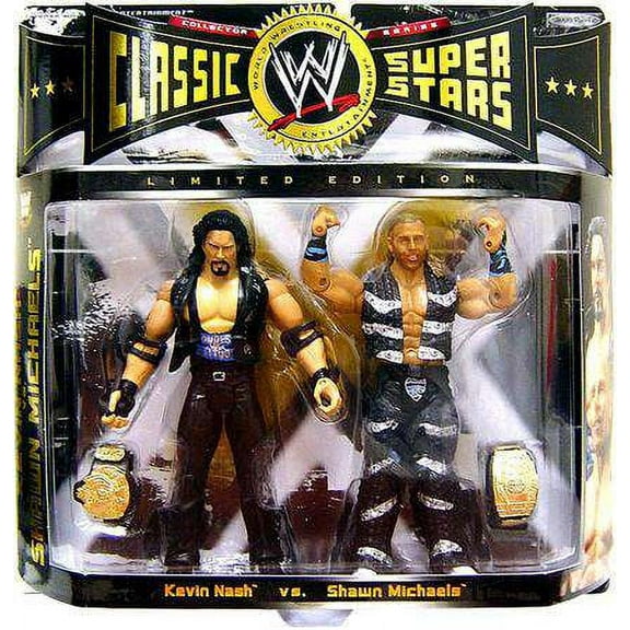WWE Wrestling Classic Superstars Kevin Nash vs. Shawn Michaels Action Figure 2-Pack