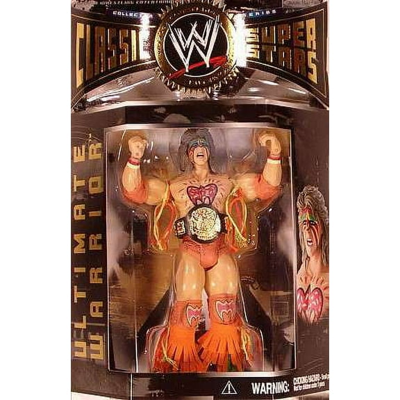 WWE Wrestling Classic Superstars Series 1 Ultimate Warrior Action Figure