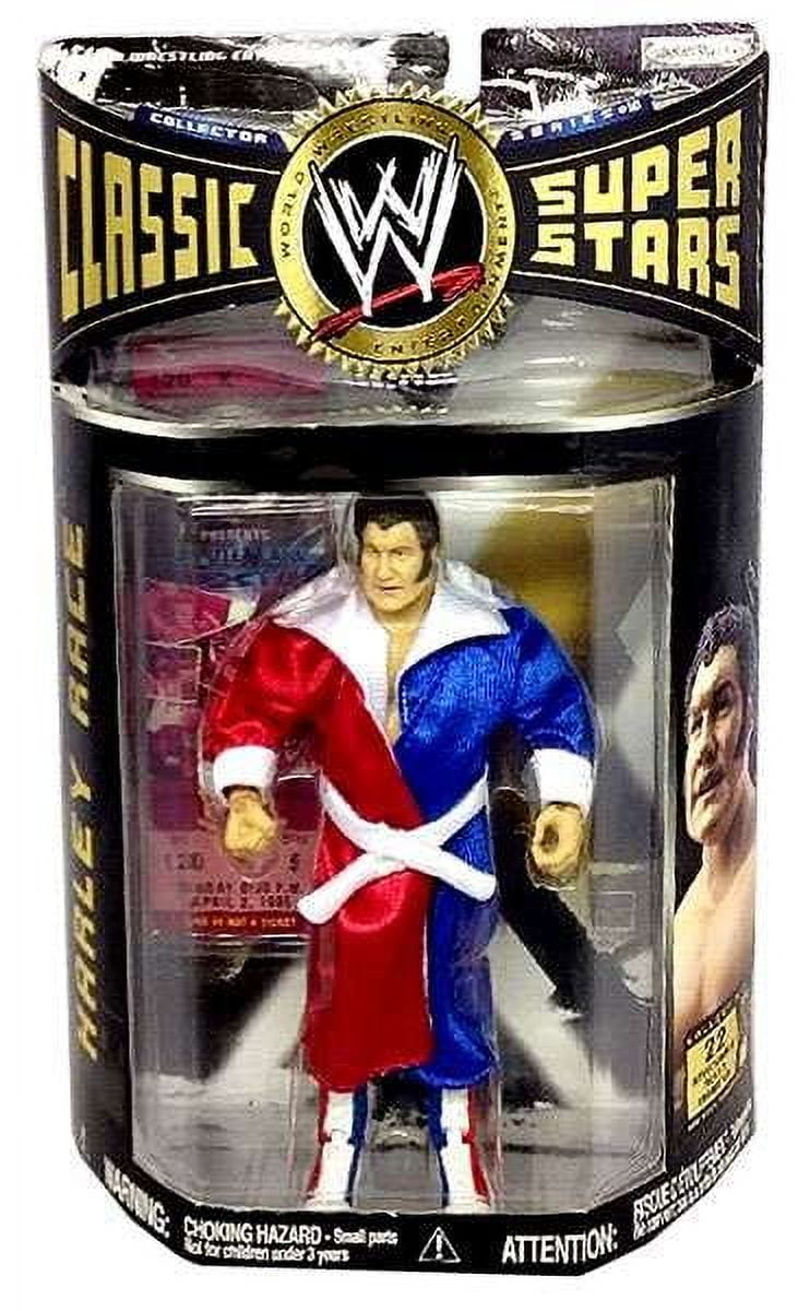 WWE Wrestling Classic Superstars Series 10 Harley Race Action Figure
