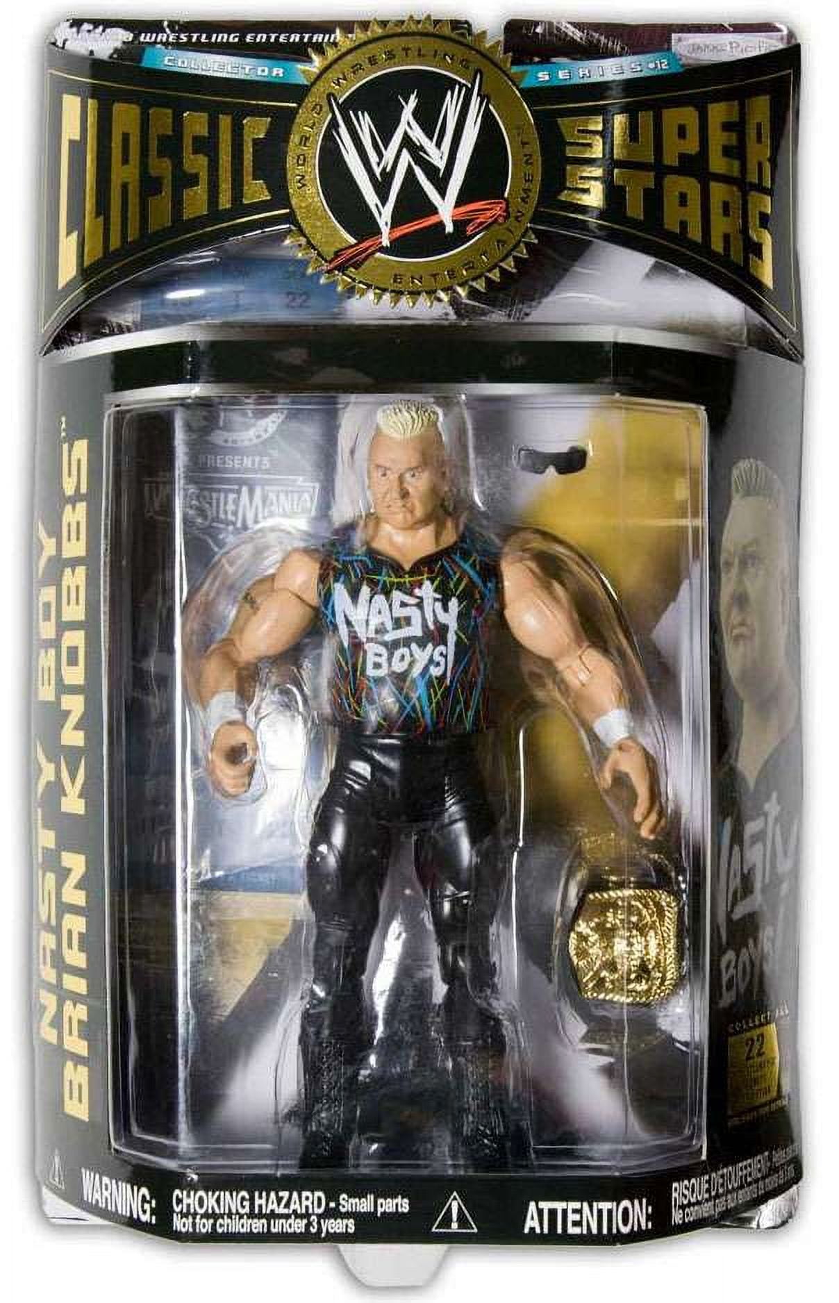 WWE Wrestling Classic Superstars Series 12 Nasty Boy Brian Knobbs