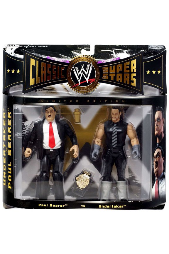 WWE Wrestling Classic Superstars Undertaker & Paul Bearer Action Figure 2-Pack
