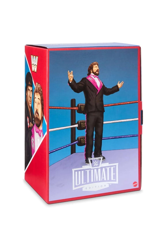 WWE Wrestling Coliseum Collection Million Dollar Man Ted DiBiase & Ricky The Dragon Steamboat Action Figure 2-Pack