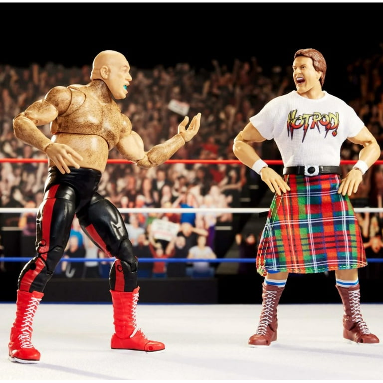WWE Wrestling Coliseum Collection Rowdy Roddy Piper & George The