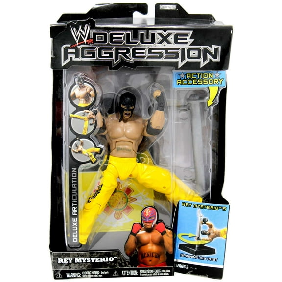 WWE Wrestling Deluxe Aggression Series 2 Rey Mysterio Action Figure