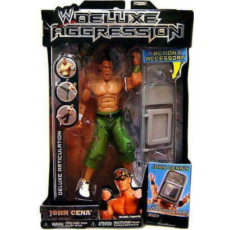 WWE Wrestling Deluxe Aggression Series 9 John Cena Action Figure