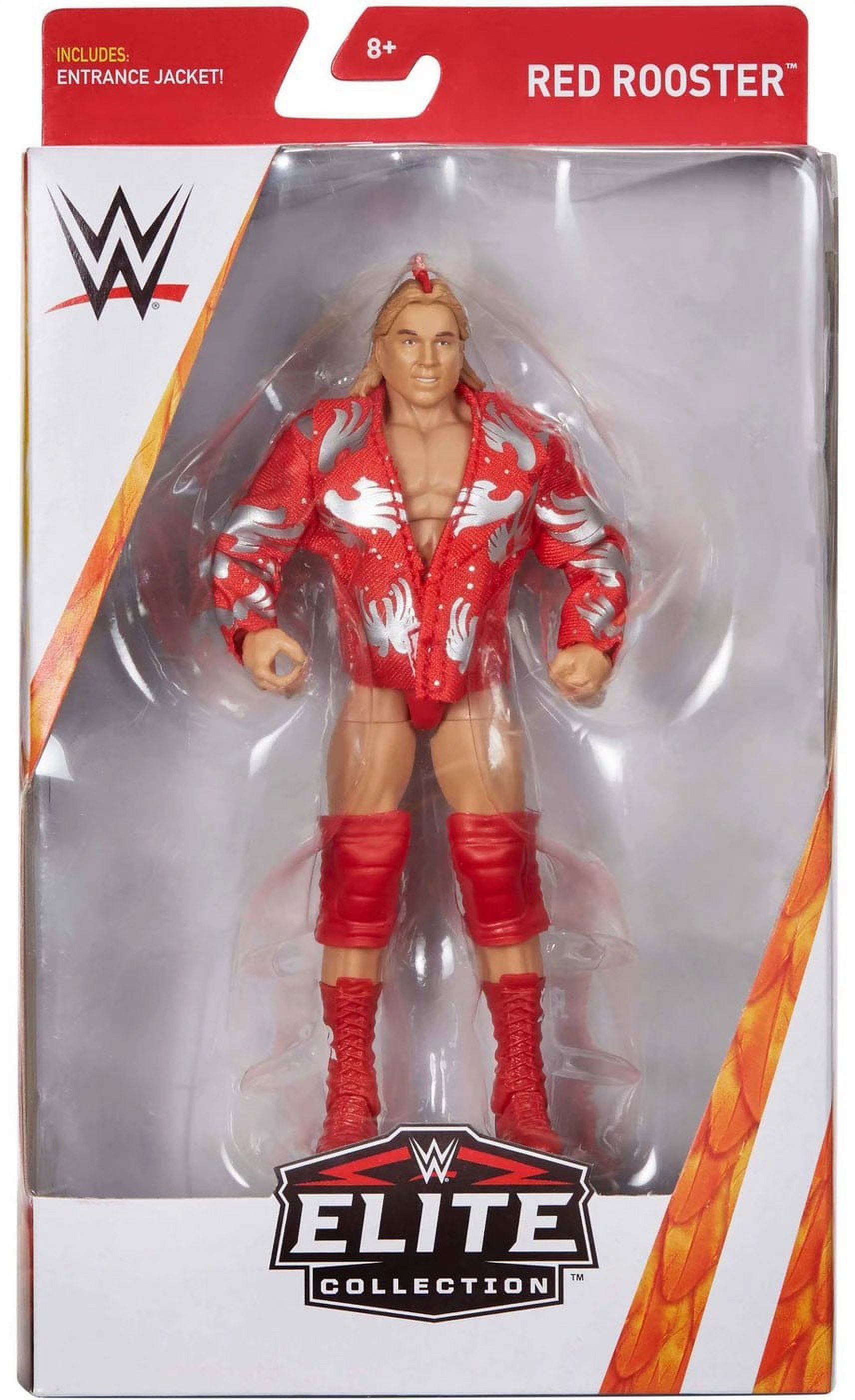 WWE Wrestling Elite Collection Red Rooster Action Figure