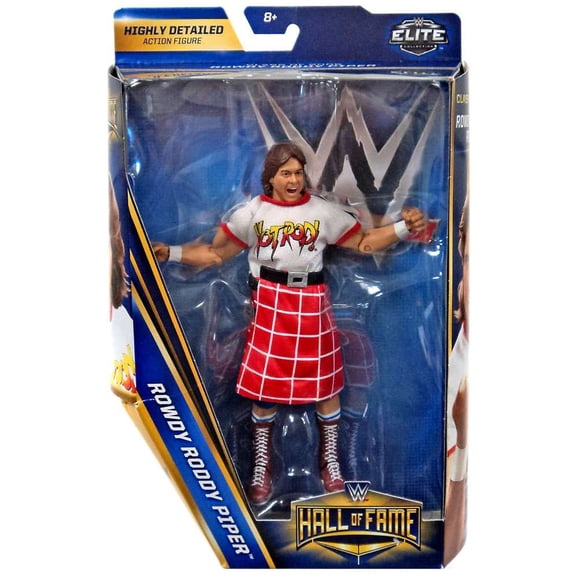 WWE Wrestling Elite Hall of Fame Class of 2005 Rowdy Roddy Piper Action Figure