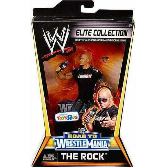 WWE Wrestling Elite Road To WrestleMania 27 The Rock Exclusive Action Figure