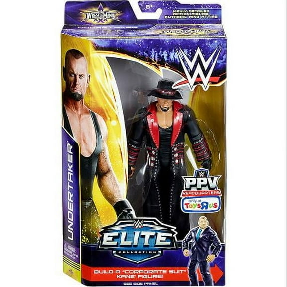 WWE Wrestling Elite Wrestlemania 30 Undertaker Action Figure (Hat & Robe)