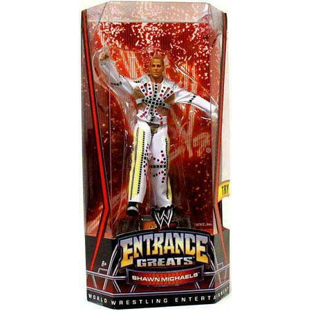 WWE Wrestling Entrance Greats Shawn Michaels Action Figure (Wrestlemania 12 Attire)