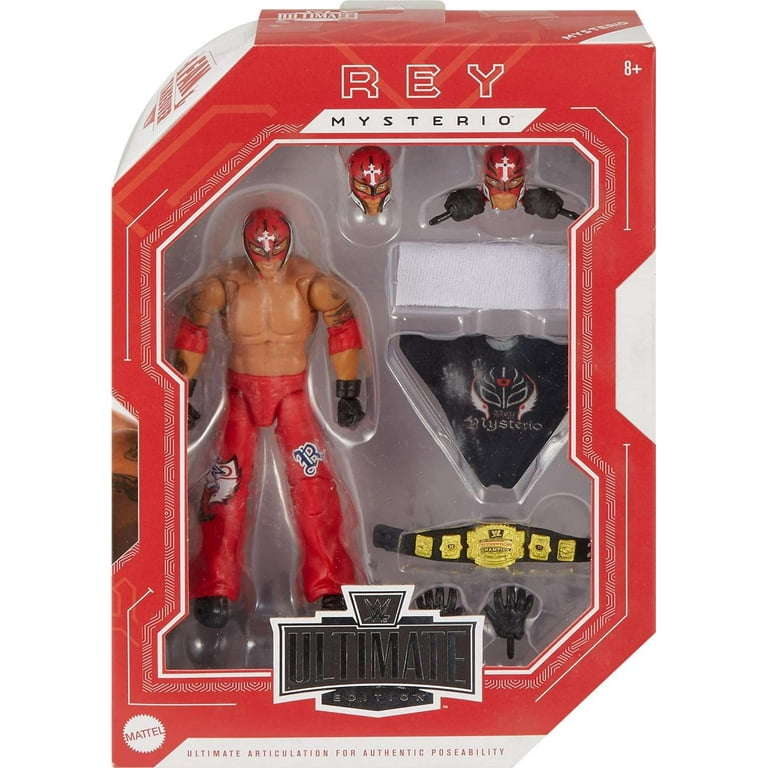 WWE WWF Unmatched Fury REY MYSTERIO Action Figure Platinum