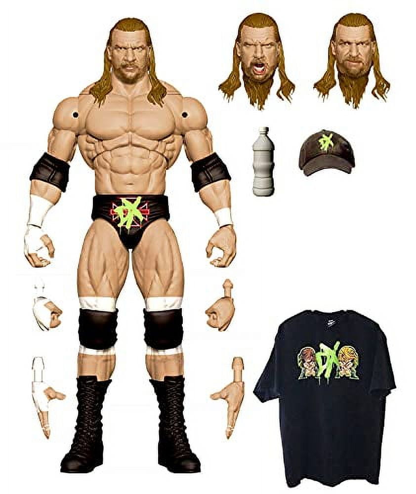 WWE Elite Ultimate Triple H トリプル Amazon.com: Mattel WWE Triple H Ultimate Edition Fan