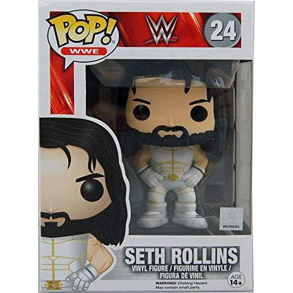 24 Seth Rollins (White) - WWE Funko POP