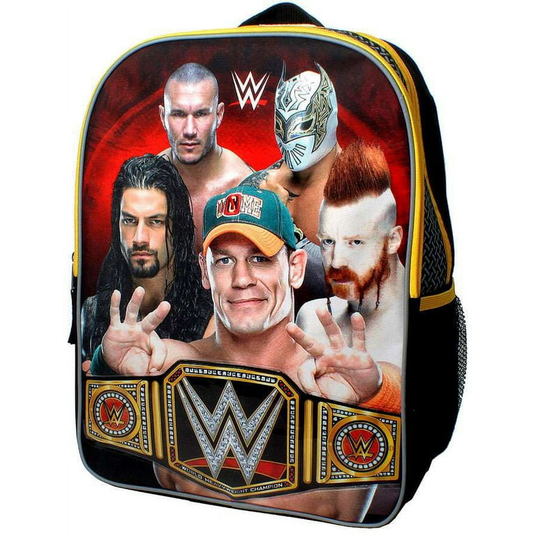WWE Champions Salute Boys 16 Large Backpack for School