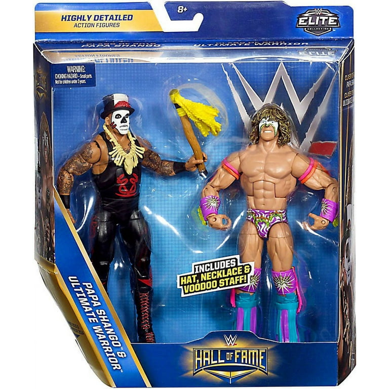 WWE Ultimate Warrior & Papa Shango フィギュア WWE Wrestling Hall of Fame Papa Shango & Ultimate Warrior Action