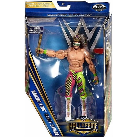 WWE Wrestling Hall of Fame Randy Savage Action Figure (Macho King)