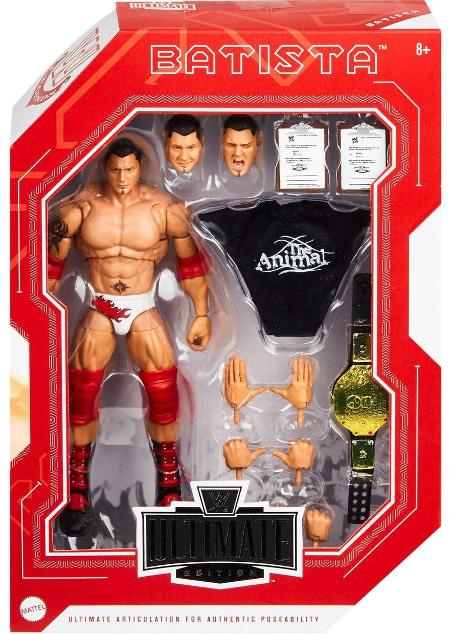 WWE Wrestling Legends Batista Action Figure - Walmart.com