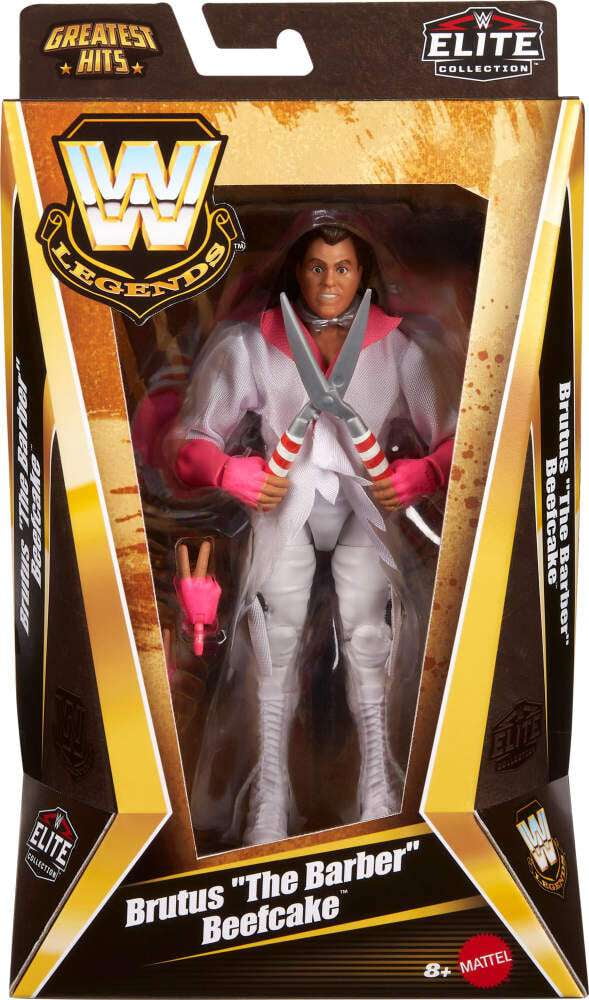 WWE Wrestling Legends Greatest Hits Brutus The Barber Beefcake Action Figure