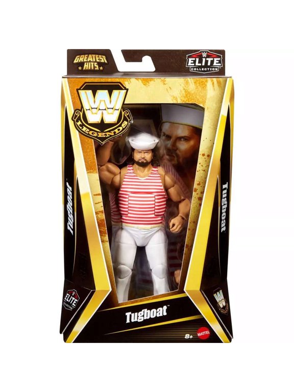 WWE Legends Elite Collection Greatest Hits Tugboat Figure 2024 Mattel HXY18